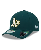 New Era Men's Green Athletics Player Replica 9FORTY Adjustable Hat