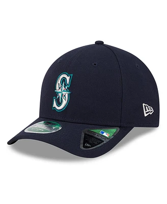 New Era Men's Navy Seattle Mariners Player Replica 9FORTY Adjustable Hat
