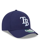 New Era Men's Navy Tampa Bay Rays Player Replica 9FORTY Adjustable Hat