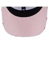 New Era Men's White Detroit Lions Adventure Flamingo Pattern 9SEVENTY Stretch-Snap Hat