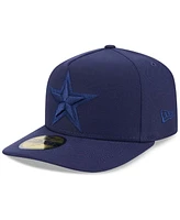 New Era Men's Navy Dallas Cowboys Color Pack A-Frame 59FIFTY Fitted Hat