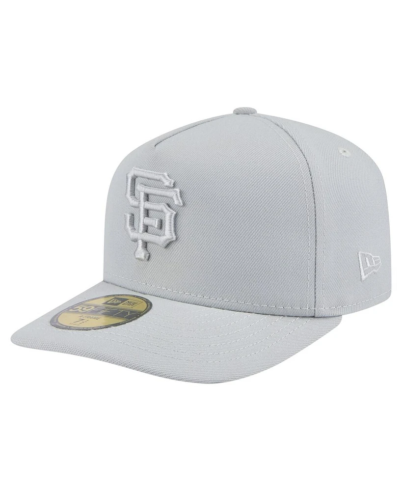 New Era Men's Gray San Francisco Giants Colorpack 59FIFTY Fitted Hat