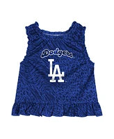 Outerstuff Baby Boys and Girls Blue Los Angeles Dodgers Playground Dress Bloomers Set