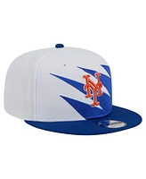 New Era Men's Royal/White New York Mets Jagged 9FIFTY Snapback Hat