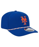 New Era Men's Royal New York Mets Multi-Rope 9SEVENTY Stretch-Snap Hat