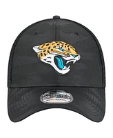 New Era Men's Black Jacksonville Jaguars Active Camo 39THIRTY Flex Hat