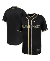 Nike Men's Black Wake Forest Demon Deacons Limited Baseball Jersey