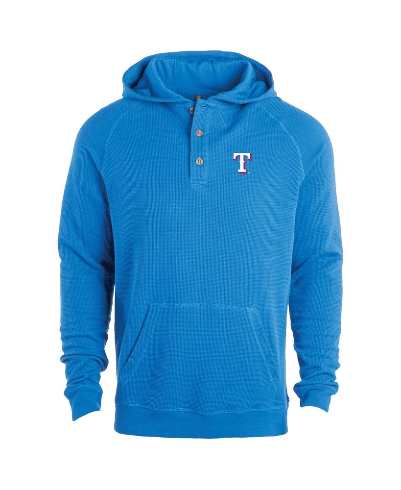 Dunbrooke Men's Royal Texas Rangers Montana Lightweight Raglan Pullover Hoodie