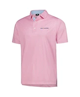 FootJoy Men's Pink 2025 The Players ProDry Citrus Lisle Polo Shirt