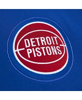 Mitchell & Ness Men's Blue Detroit Pistons Hardwood Classics City Collection Fleece Pullover Hoodie