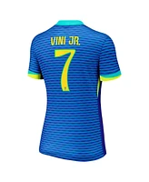 Nike Women's Vini Jr. Blue Brazil National Team 2024 Away Replica Jersey