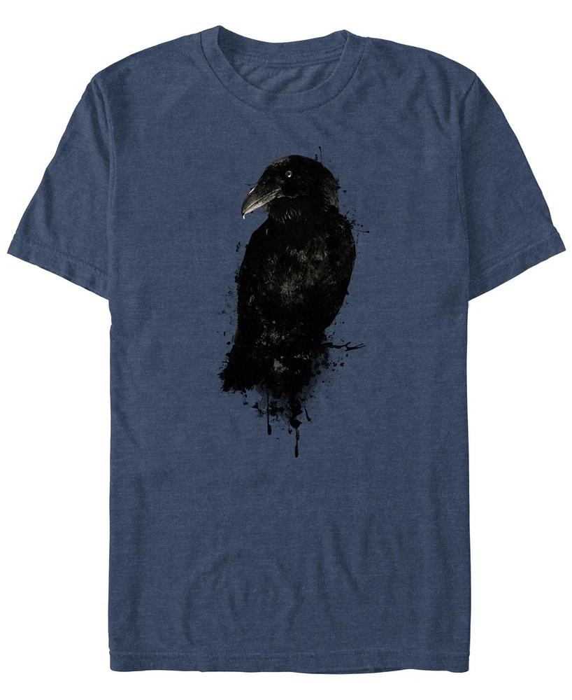Design By Humans Men's The Raven Short Sleeve T-Shirt