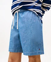 Tommy Hilfiger Men's Mercer Chambray 7" Shorts