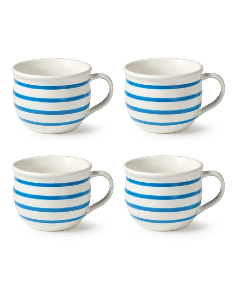 Certified International Dockside Jumbo 4-Pc. Chowder Bowls, Service For 4