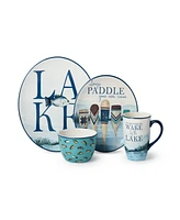 Certified International Wake at the Lake 16-Pc. Dinnerware Set, Service for 4