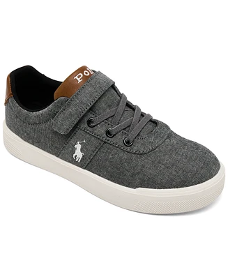 Polo Ralph Lauren Little Boys Frazier Stay-Put Closure Casual Sneakers from Finish Line