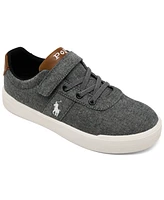 Polo Ralph Lauren Little Boys Frazier Stay-Put Closure Casual Sneakers from Finish Line