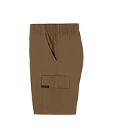 Calvin Klein Toddler and Little Boys 2-Piece Short Sleeve Logo T-Shirt Twill Cargo Shorts Set