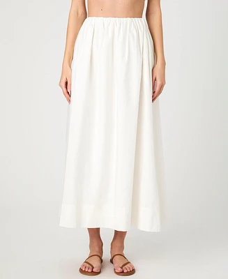 French Connection Women's Nomi Cotton Maxi Skirt