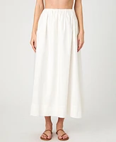 French Connection Women's Nomi Cotton Maxi Skirt