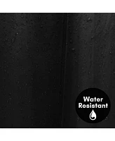Americanflat 71x74 Solid Shower Curtain - Water Resistant