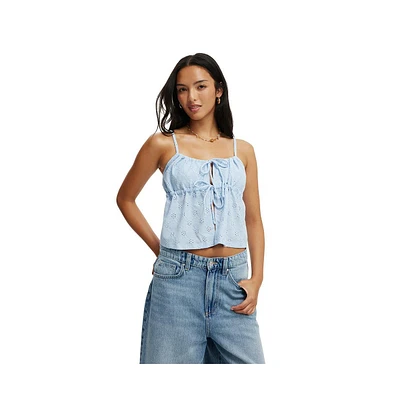 Cotton On Women's Lola Tie Up Cami