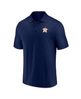 Fanatics Men's Navy Houston Astros Primary Logo Polo Shirt