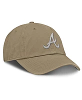 Nike Men's Olive Atlanta Braves Club Adjustable Hat