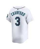 Nike Men's J. P. Crawford White Seattle Mariners Home Limited Player Jersey