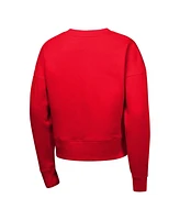 Nike Big Girls Red Atlanta Braves Fleece Sweatshirt