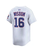 Nike Men's Patrick Wisdom White Chicago Cubs Alternate Limited Player Jersey