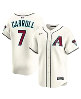 Nike Men's Corbin Carroll Cream Arizona Diamondbacks Home Limited Player Jersey
