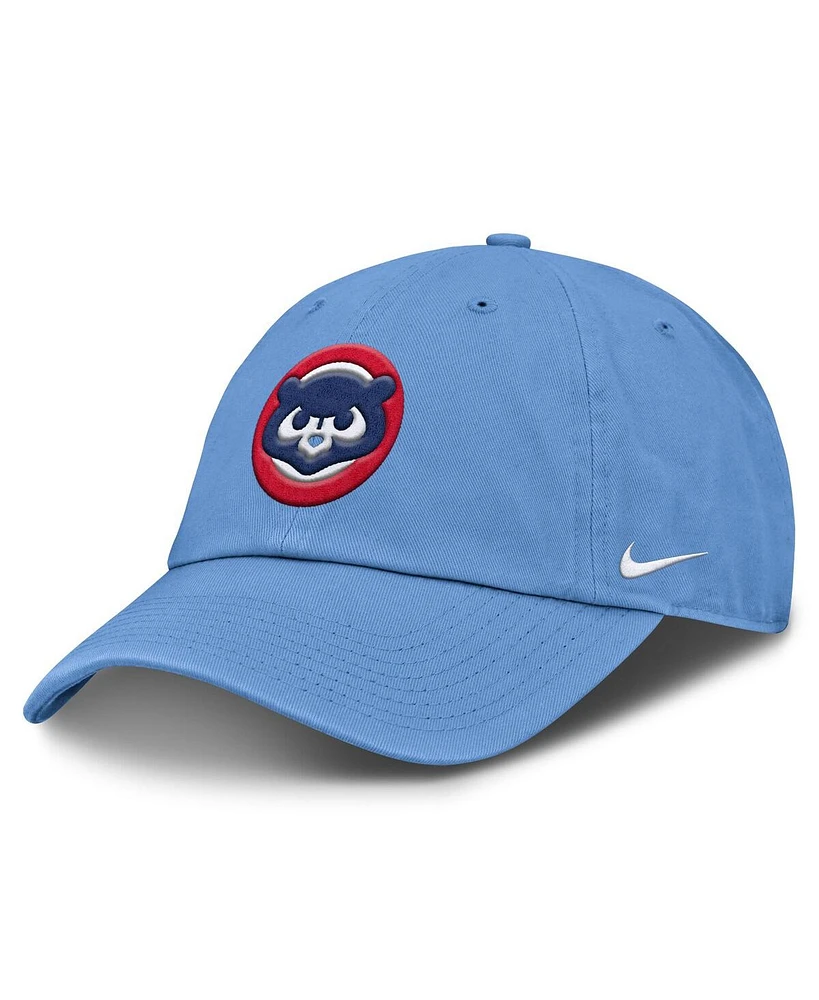 Nike Men's Light Blue Chicago Cubs Club Adjustable Hat