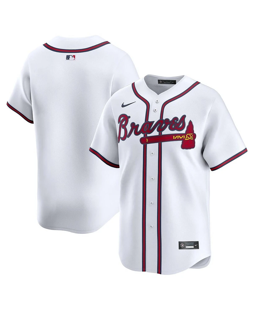 Nike Men's White Atlanta Braves Home Limited Jersey