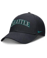 Nike Men's Navy Seattle Mariners Rise Gaberdine Adjustable Hat