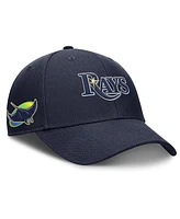 Nike Men's Navy Tampa Bay Rays Rise Gaberdine Adjustable Hat