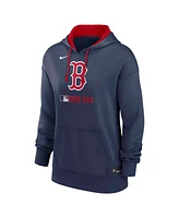 Nike Women's Navy Boston Red Sox Authentic Collection Performance Pullover Hoodie