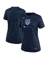 Nike Women's Navy Detroit Tigers Authentic Collection City Connect Velocity Performance T-Shirt