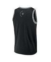 Fanatics Men's Black Las Vegas Raiders Elements Future Ground Jersey Tank Top