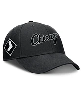 Nike Men's Black Chicago White Sox Rise Gaberdine Adjustable Hat