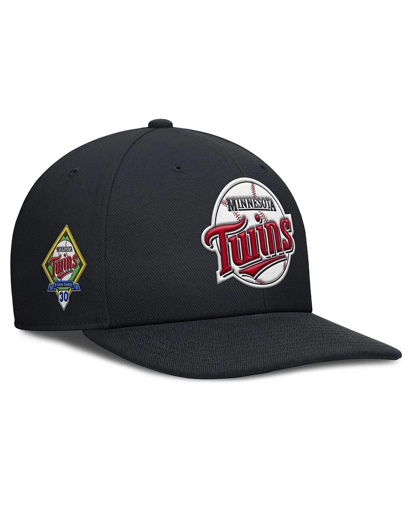 Nike Men's Navy/ Minnesota Twins Pro Performance Snapback Hat