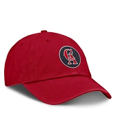 Nike Women's Red California Angels Cooperstown Collection Club Adjustable Hat