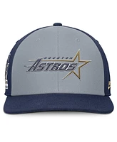 Nike Men's Gray/Navy Houston Astros Pro Performance Snapback Hat
