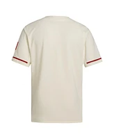 Adidas Men's Cream Indiana Hoosiers Replica Baseball Jersey