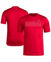 Adidas Men's Scarlet Rutgers Knights Locker Local Impression T-Shirt