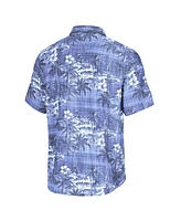 Tommy Bahama Men's Powder Blue Los Angeles Rams Coconut Point Isla Palmetta Camp Button-Up Shirt