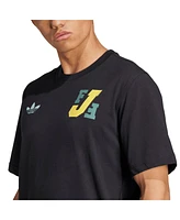 Adidas Men's Black Jamaica National Team Varsity Pack T-Shirt