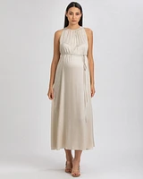 Pietro Brunelli Maternity Sleeveless Satin-Touch Special Occasions Clarissa Dress
