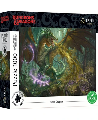 Trefl Prime 1000 Piece Puzzle - Dungeons & Dragons - The Hunt for the Green Dragon