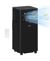 Homcom 10000 Btu Window Portable Air Conditioner with Timer On/Off,